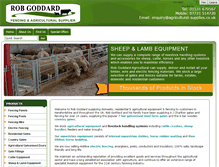 Tablet Screenshot of agricultural-supplies.co.uk